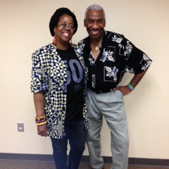 Kim and Reggie Harris