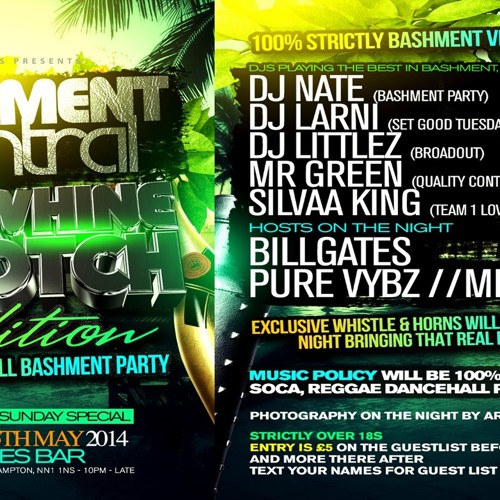Bashment CENTRAL MIX CD MIXED BY @DJ LITTELZ