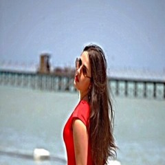 Enamorada de la luna.