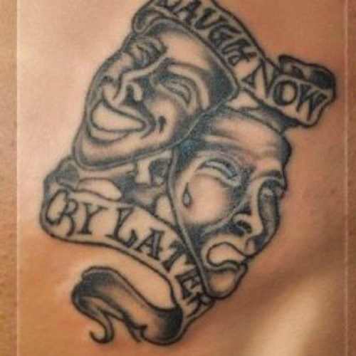 30 Best Laugh Now Cry Later Tattoo Ideas  Read This First