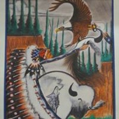 Native American Church Song #1 By Delbert Blackhorse