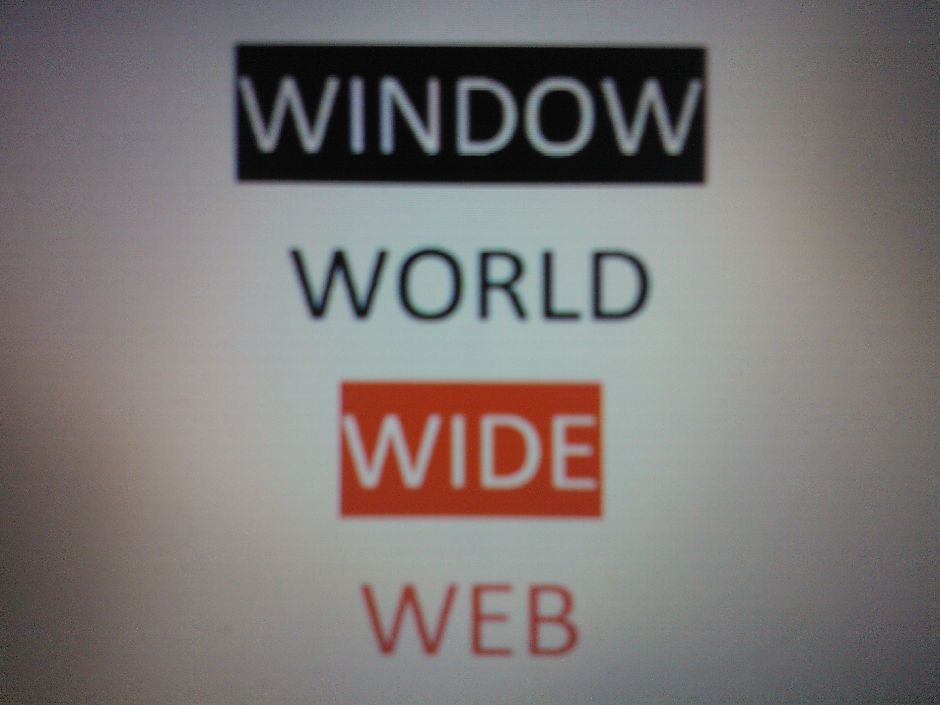 window world wide web
