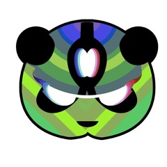 Colored Panda
