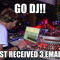 DJ duty
