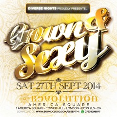 GROWN & SEXY: Sat27thSep