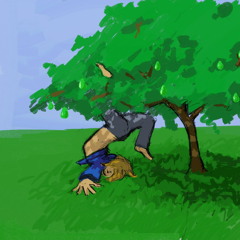 L'alba Sul Mare Di Nebbia In Novembre