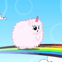 the fluffy unicorn