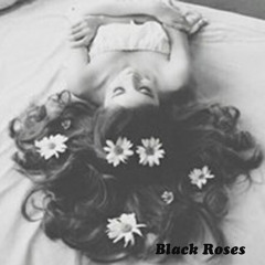 4 Black Roses