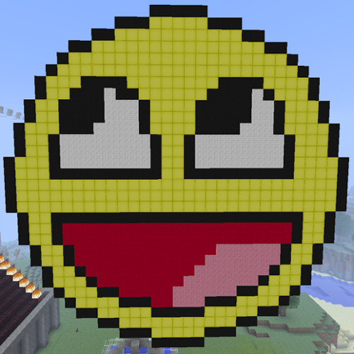 Смайлик в майне. Пиксельные смайлы. Смайл в майнкрафте постройка. Смайлик из пикселей. Смайлик в майнкрафте постройка.