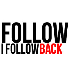 Follow me, I follow back