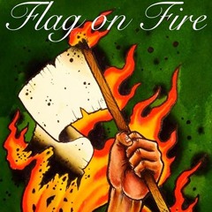 FLAG ON FIRE