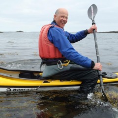 sax in a kayak