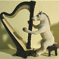 Horses Playing Harps