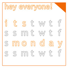 hey everyone! it's Monday