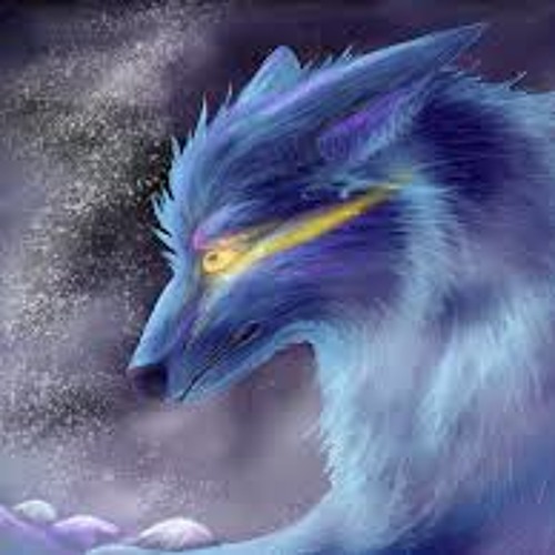 Download Fire and Ice Wolf With a Fierce Expression Wallpaper |  Wallpapers.com