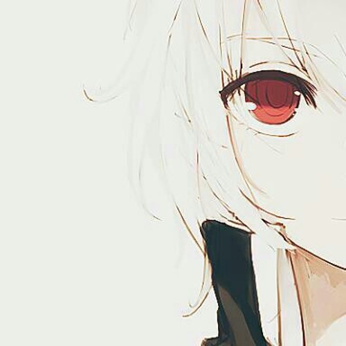 Anime girl blank eyes