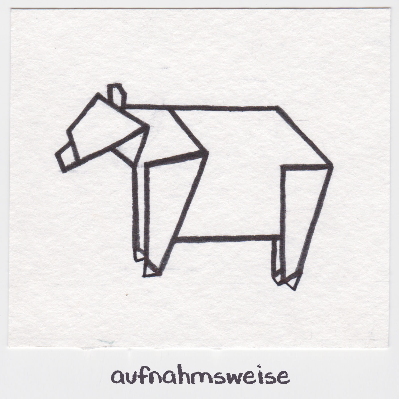 aufnahmsweise
