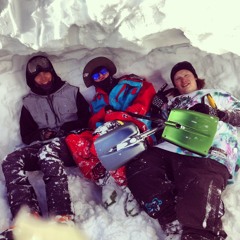 backyard.skier