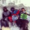 backyard.skier
