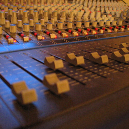 old time radio sound board