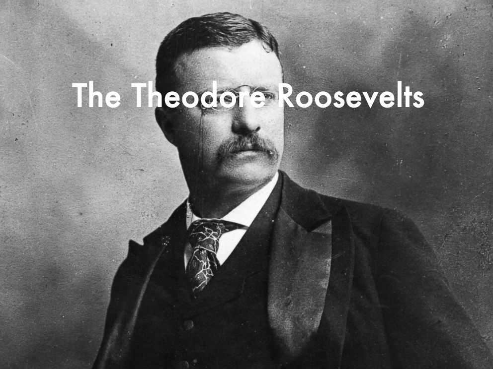 The Theodore Roosevelts