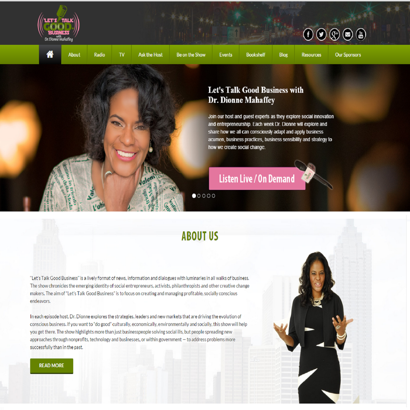 Let\'s Talk Good Business with Dr. Dionne Mahaffey