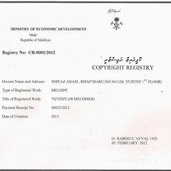 Keehvebaa (Veveny) Kuda Ibbe, Dhivehi Song