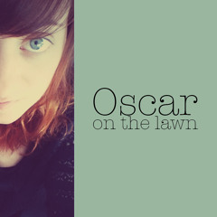 Oscar on the lawn