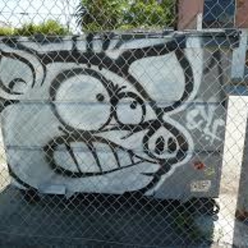 Граффити свинья в кс