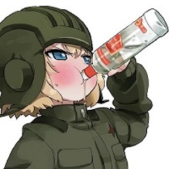 Katyusha Drinks Vodka