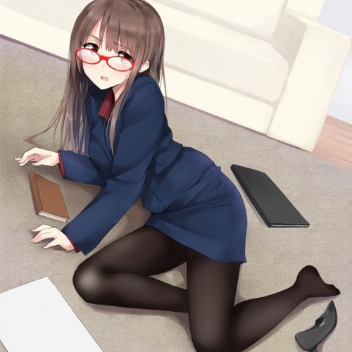 Toys glasses schoolgirl pantyhose