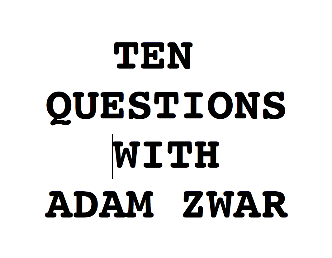 10 Questions with Adam Zwar podcast artwork