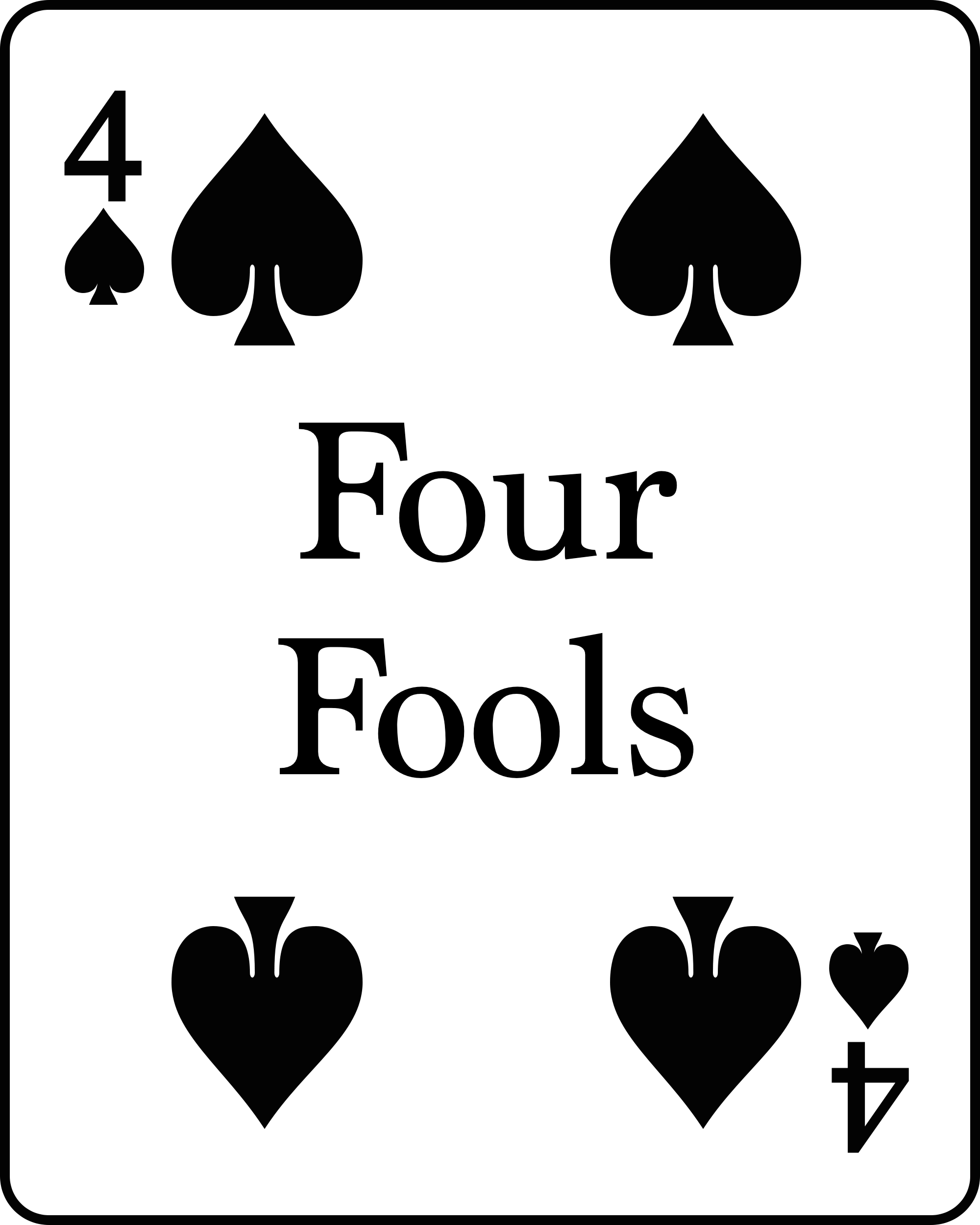 four fools