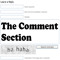 The Comment Section