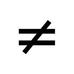 NOT EQUL