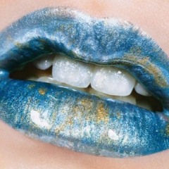 bluish lips