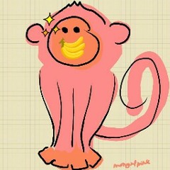 monyet pink