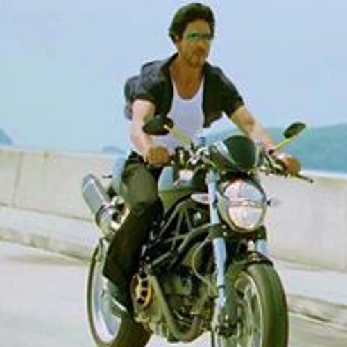 Khan on Bike