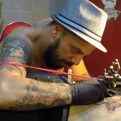 Black Revolver Tattoo