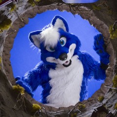 Ultra the Happy Blue Fox