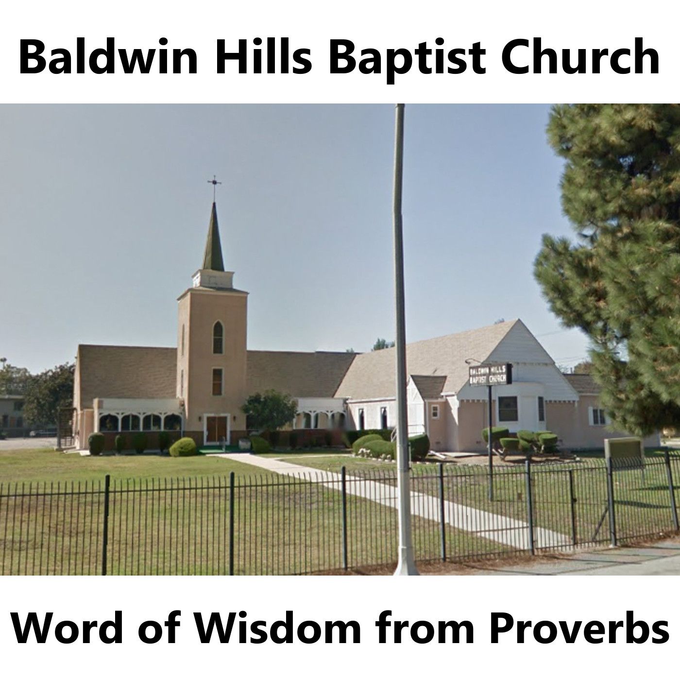 BHBC Word of Wisdom (from Proverbs)