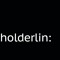 Holderlin