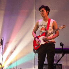 JoBe with Red Telecaster