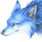 blue fox