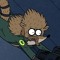 Rigby Raccoon.