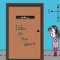 Debi At The Door