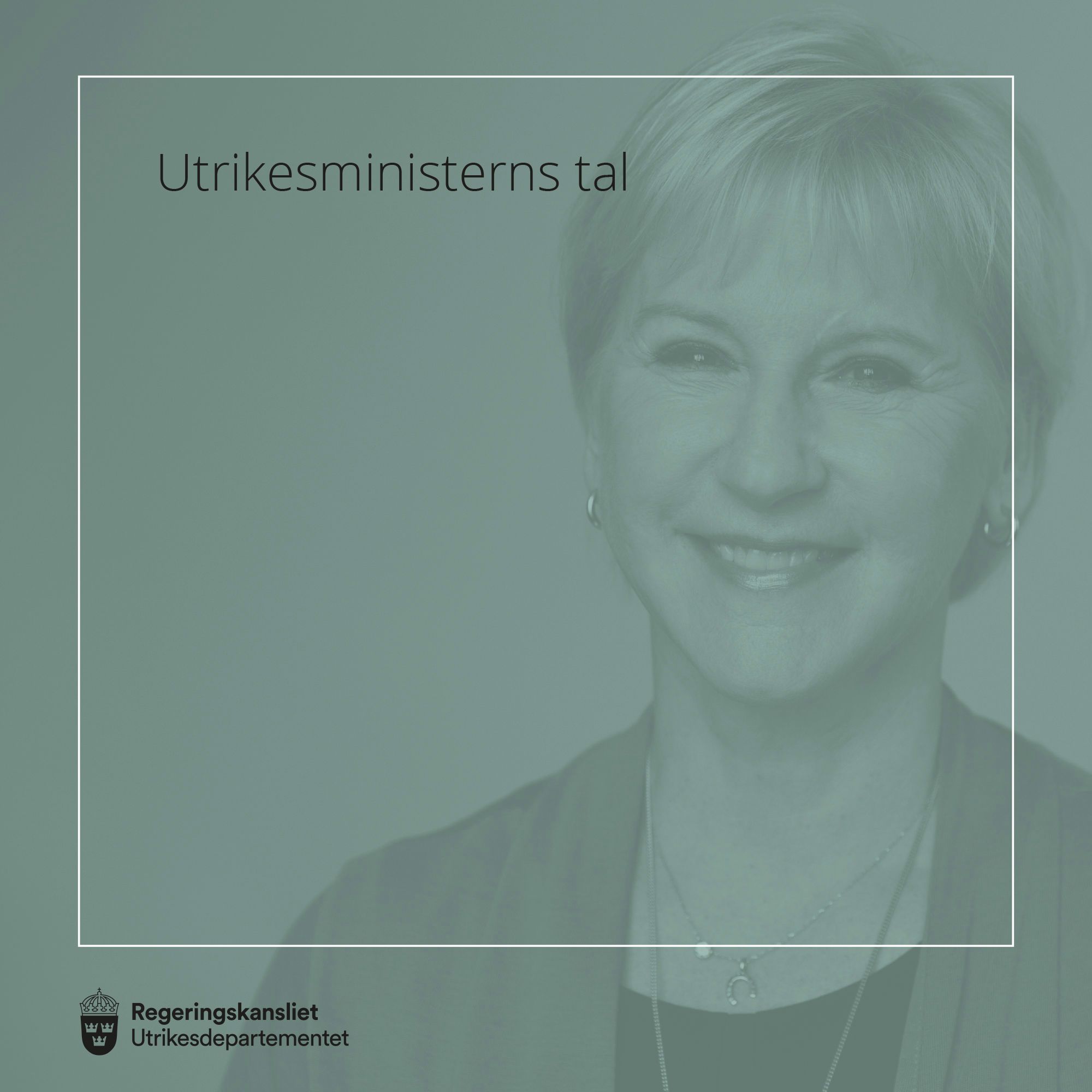 Utrikesministerns tal