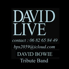 ZIGGY STARDUST Studio Demo  DAVID LIVE David Bowie Tribute Band