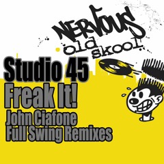 STUDIO 45 『FREAK IT!』 NERVOUS Studio 45 – Freak It! – Vinyl (12