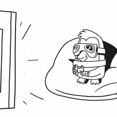 lazy penguin